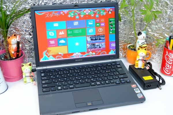 美品 即決 VAIO Win8.1Pro/CORE2Duo/4GB/160GB/Office2013③
