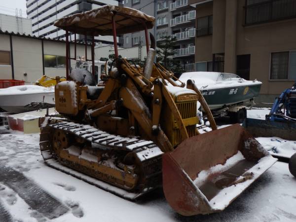札幌発☆コマツ ブルドーザー D20Q-3☆エンジン一発始動☆売切
