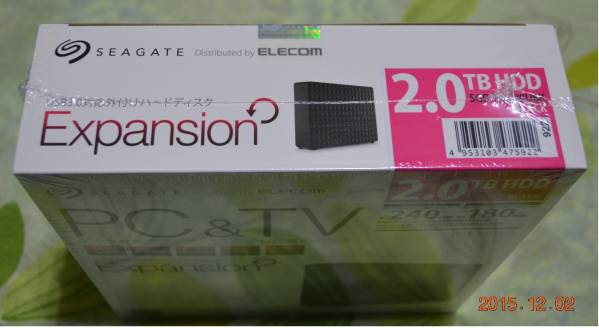 ELECOM HDD 外付けハードディスク　未開封_2