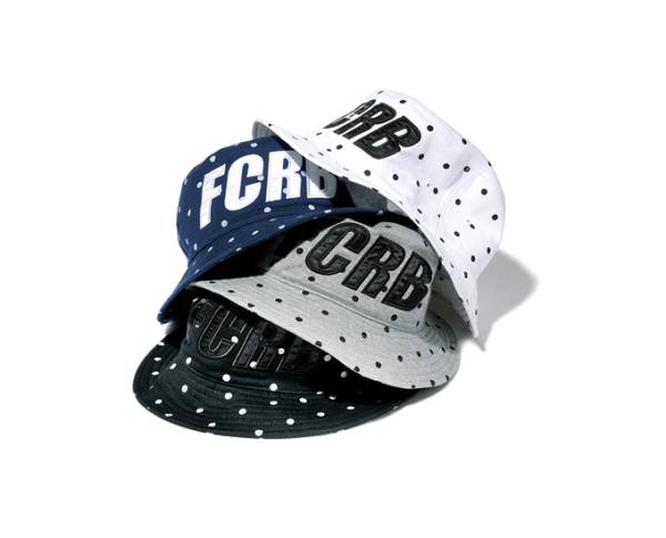 ハットDOT HAT白FCRB15AW polka practice jacket shorts cap tee