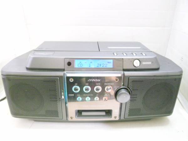 Victor clavia CD MD ラジカセ Victor CD MDラジカセ Clavia ホワイト
