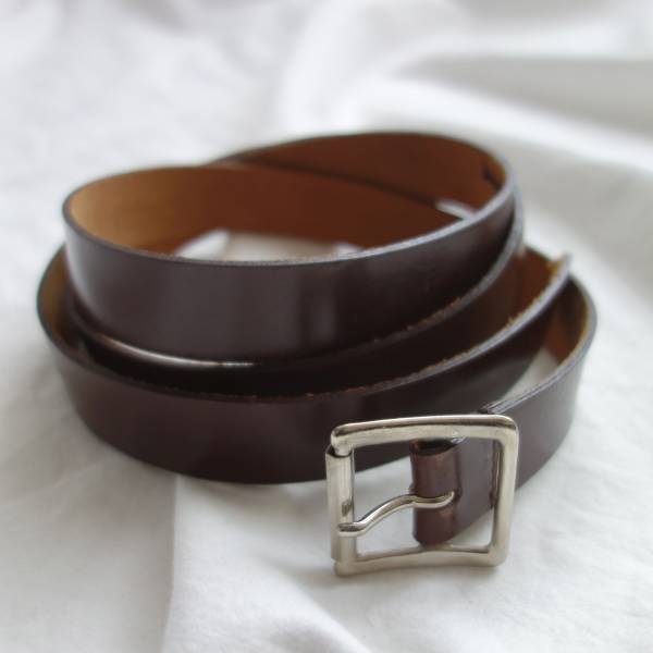 COMME des GARCONS コムデギャルソン レザーベルト 茶
