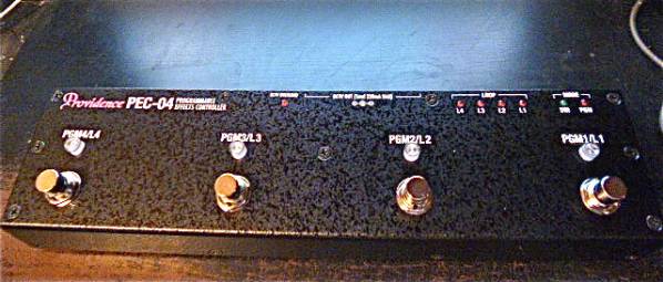 Providence PEC-04 エフェクトループ スイッチャー 新品同様
