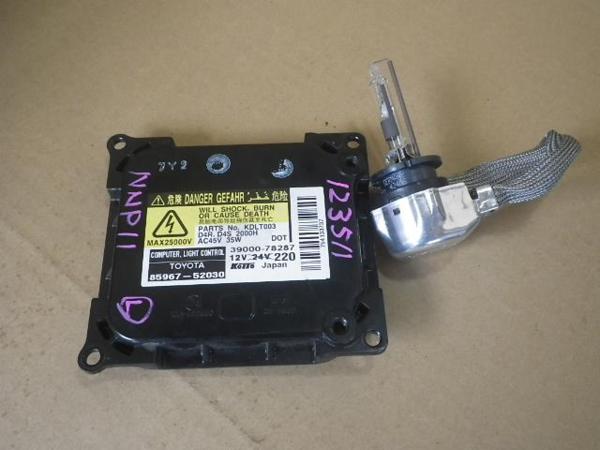 【KAP】123511 ポルテ NNP11 左HIDコントロールユニット/純正