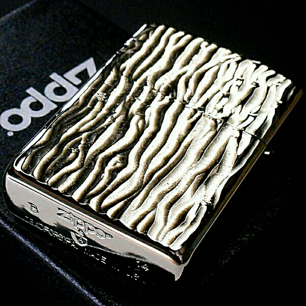 ZIPPO☆アーマー☆両面☆ライトニング☆シルバー☆ジッポ
