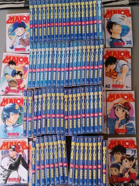 送料込★メジャー 全巻セット★1-78巻 MAJOR★満田拓也 小学館