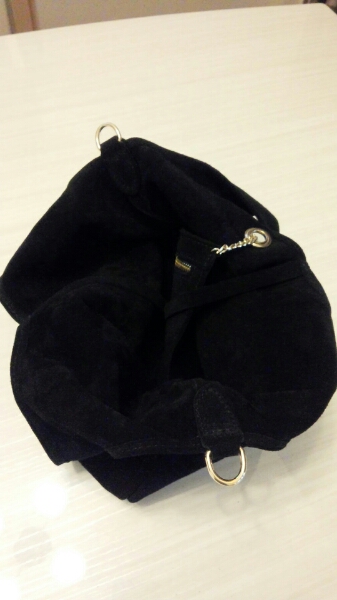 ナノユニバース　タッセルトート（黒）