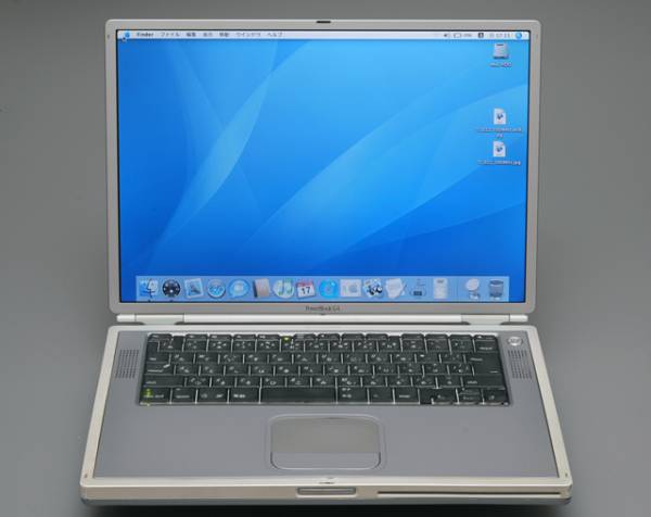 PowerBook G4 Apple - Titanium SD AirMac 1GHz 1GB OS9箱付き OS9単独