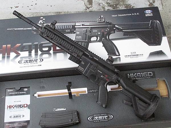 東京マルイ 次世代電動ガン HK416D | DEVGRU - エアソフトガン情報 
