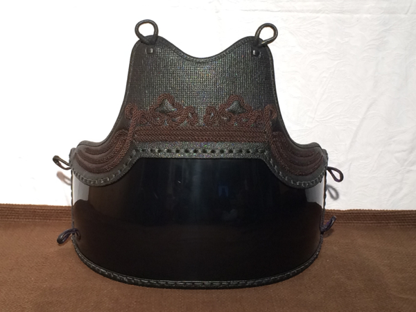 1個限定値下！高級手刺胸(鬼雲飾 総濃紺碁盤)50本型黒胴(三本足)