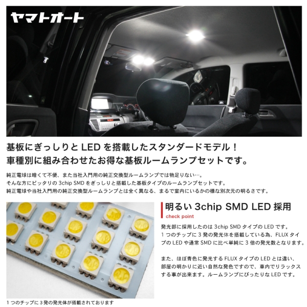 282発！ RR1-6 エリシオンプレステージ LED ルームランプ 13点