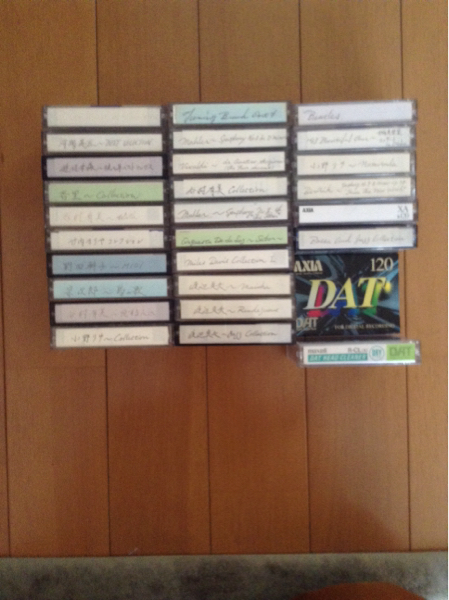 DAT テープ 27本 内新品1本 +クリーニングテープ1本