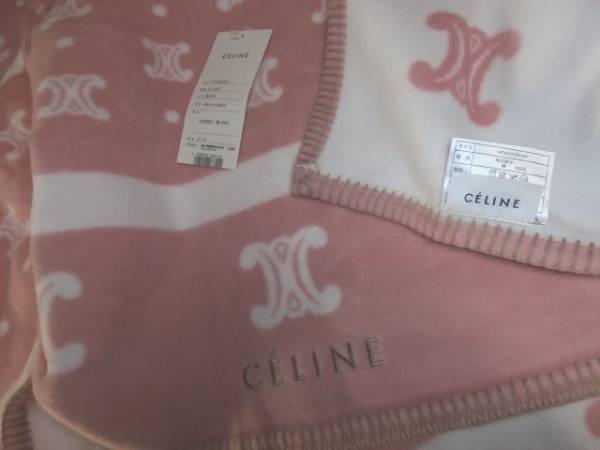ピンク⁄桃色系）のフリマアイテム一覧 CELINE（毛布 ・ ピンク