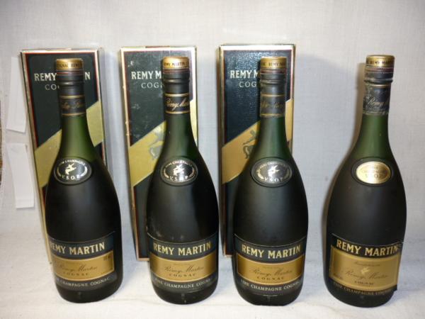 1円 古酒 未開栓 REMY MARTIN 4本セット商品◇REMY MARTIN/レミー