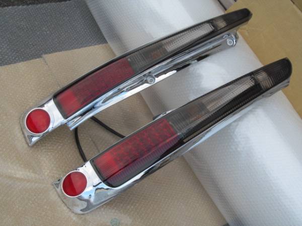L900S L902S ムーヴ カスタム 前期 メッキ LED テールライト左右