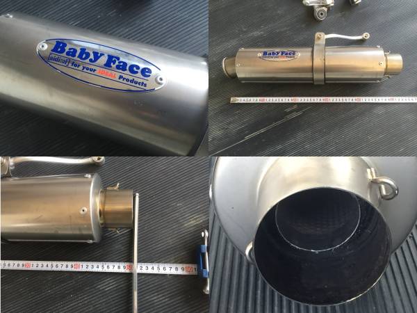 CBR1100XX ベビーフェイス　マフラーです CBR1100XX SBB SC35 BabyFace フルエキ フルチタン ジャンク Blackbird