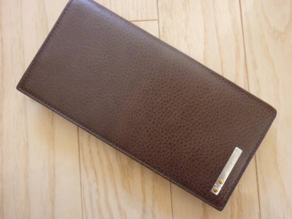 新品★カルティエ　サントス　長財布　茶★Cartier