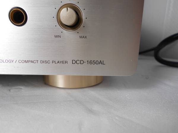 DENON　CDプレイヤー　秀逸のDCD1650AL　売り切り_2