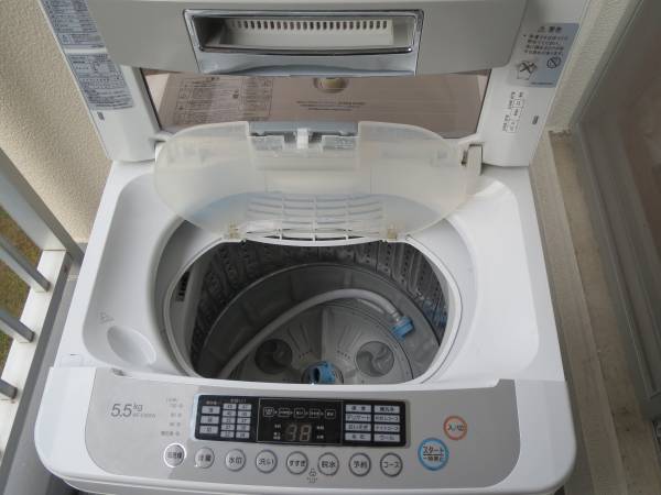 LG製　WF-C55SW洗濯機　5.5ｋｇ　ステン槽2012年　美品　福岡発