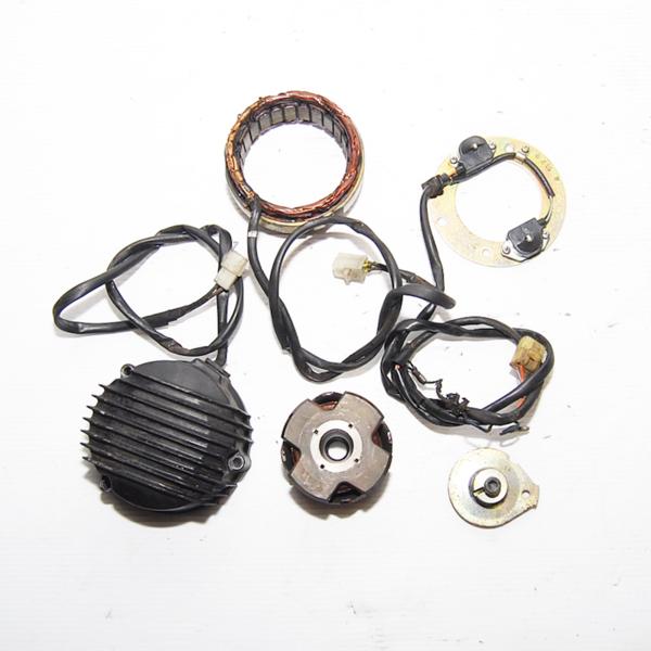 FZ400R 46X 実動 ジェネレーターコイル セット O2 (306)