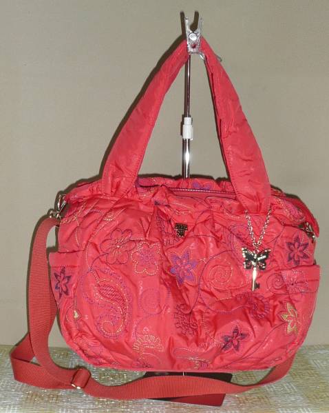 ◇◆アナスイオレンジ色キルティングーバッグ◆◇