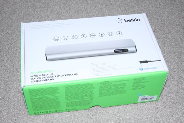 新品同様 belkin Thunderbolt 2 Express Dock HD