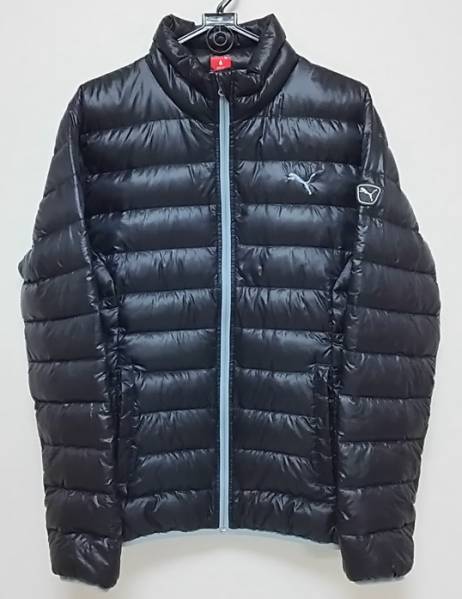 ■ プーマ ダウンジャケットブラック(黒) Mサイズ 中古◎ ■