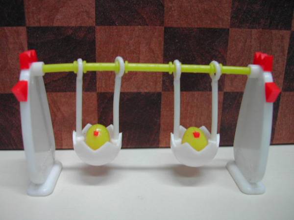 超レア 昭和レトロ グリコのおまけ ひよこ ブランコ 美品 食玩、おまけ