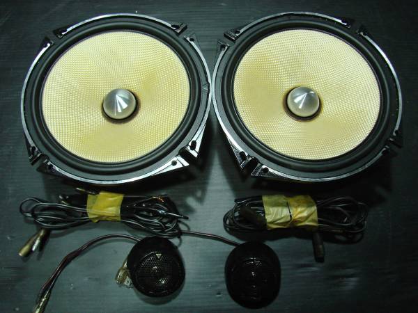 0304M KENWOOD 17cmスピーカーセット KFC-XS170 動作OK KENWOOD 【公式