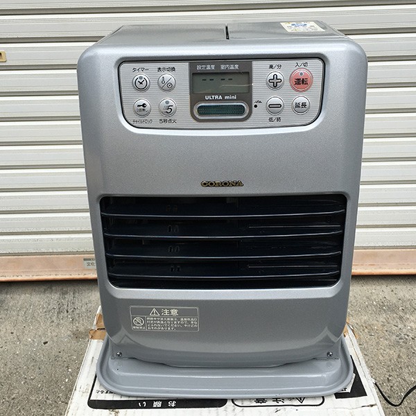 コロナ 石油ファンヒーター FH-M255Y 中古 □コロナ石油ファンヒーター