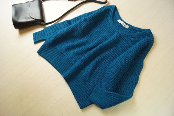 バナーバレット☆ドロップショルダーのお洒落なニット☆