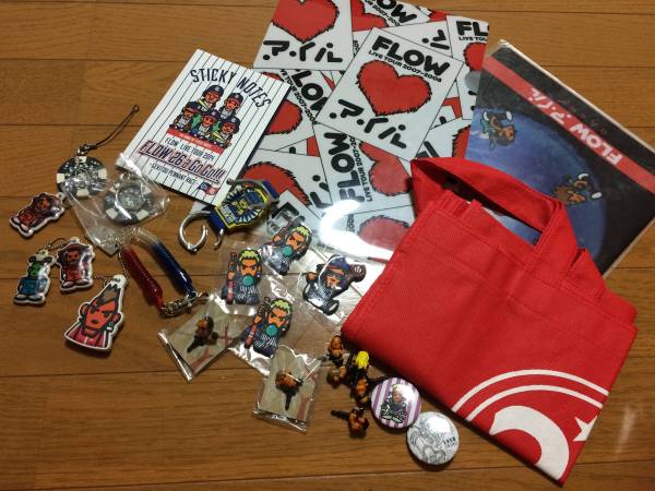 FLOW26福袋 サイン色紙 グッズ ステッカー レア物多数 1円～