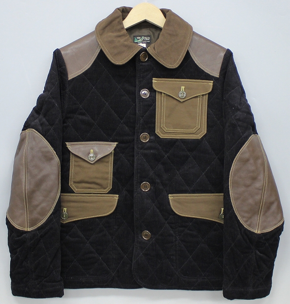 SUGAR CANE キルトハンティングジャケット シュガーケーン