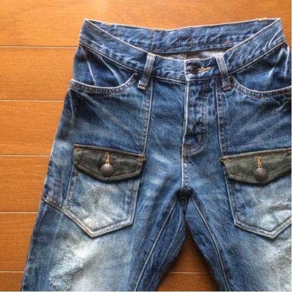 FUGA コーティング デニム М 中古・古着通販FUGA (フーガ) 裾ジップ