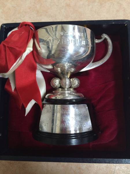 ◆銀製刻印 SILVER970 トロフィー 160g 箱有り◆