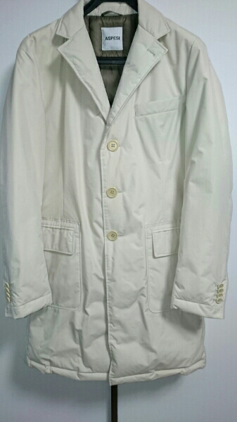《美品》アスペジ ASPESI チェスターダウンコート JapanサイズS