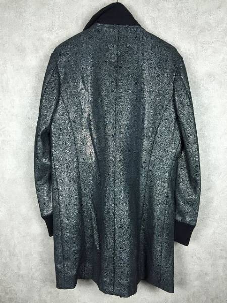 ダイエットブッチャースリムスキン ジップアップブルゾン コート