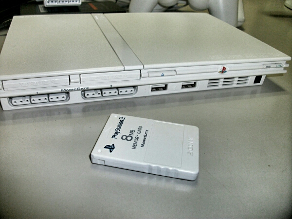 PS2ホワイトSCPH-77000 コントローラー×2