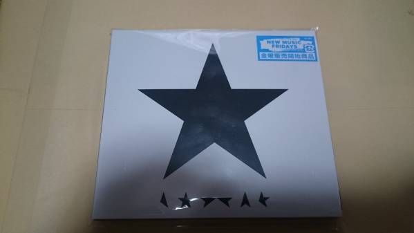 DAVID BOWIE デヴィッドボウイ 遺作　「ブラックスター」　美品