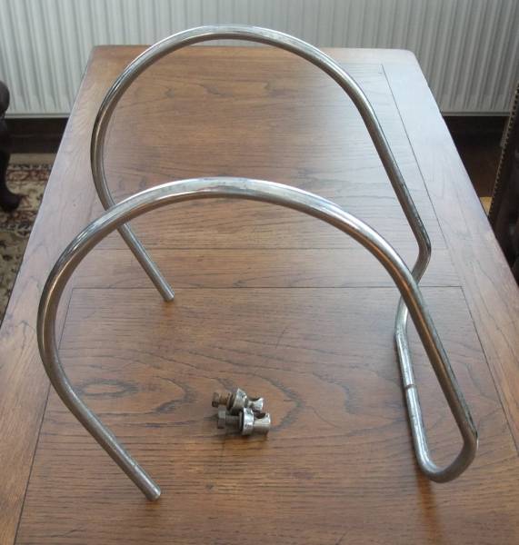 リアバンパー パン ナックル サイドバルブ インディアン 当時物