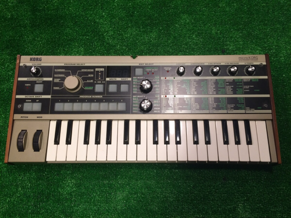 ジャンク micro KORG マイクロコルグ シンセサイザー ボコーダー