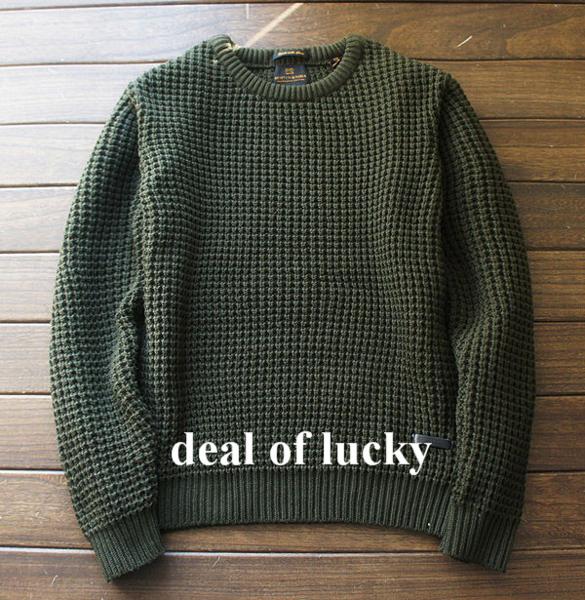 新作■SCOTCH&SODA ローゲージニット セーター M/T107