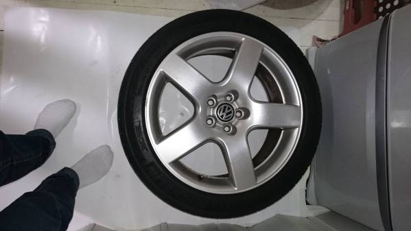 VWニュービートル純正ホイール17インチ4本