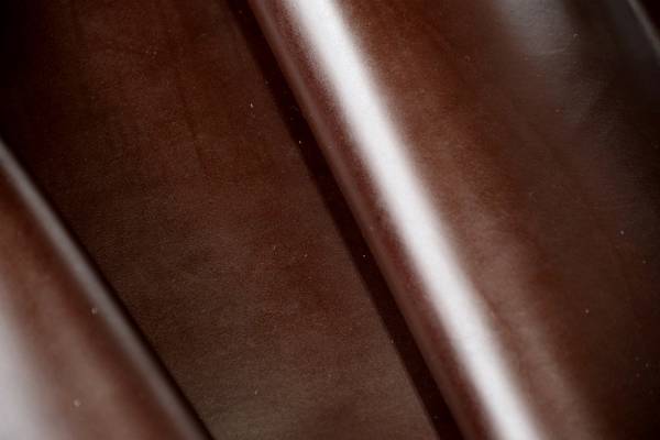 A3-9　皮革吟付　カーフ　チョコ色　106ｄｓ　￥4300