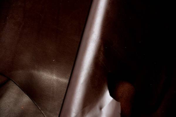 A3-9　皮革吟付　カーフ　チョコ色　106ｄｓ　￥4300