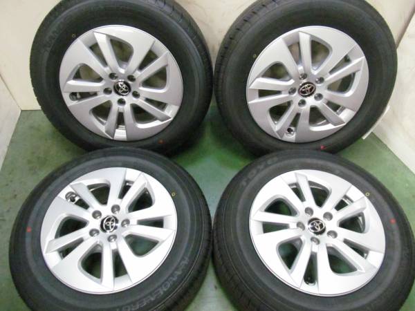 2015年製 195/65R15 新型50 プリウス 純正ホイール 新車外し 4本