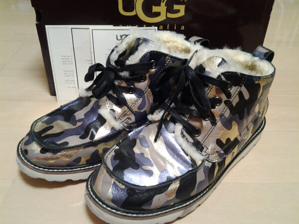 ★アグ　カモフラージュ　クラシックショート　USA11 USED★