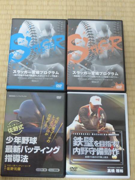 ☆佐野式・スラッガー育成プログラム・鉄壁を目指す☆４枚セット
