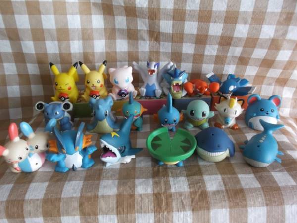 ポケモン　みずでっぴゅ～　２０種　レア！　水鉄砲