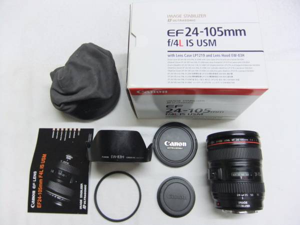 キヤノン EF 24-105mm F4 L IS USM フィルター，元箱付 CANON 【公式通販】